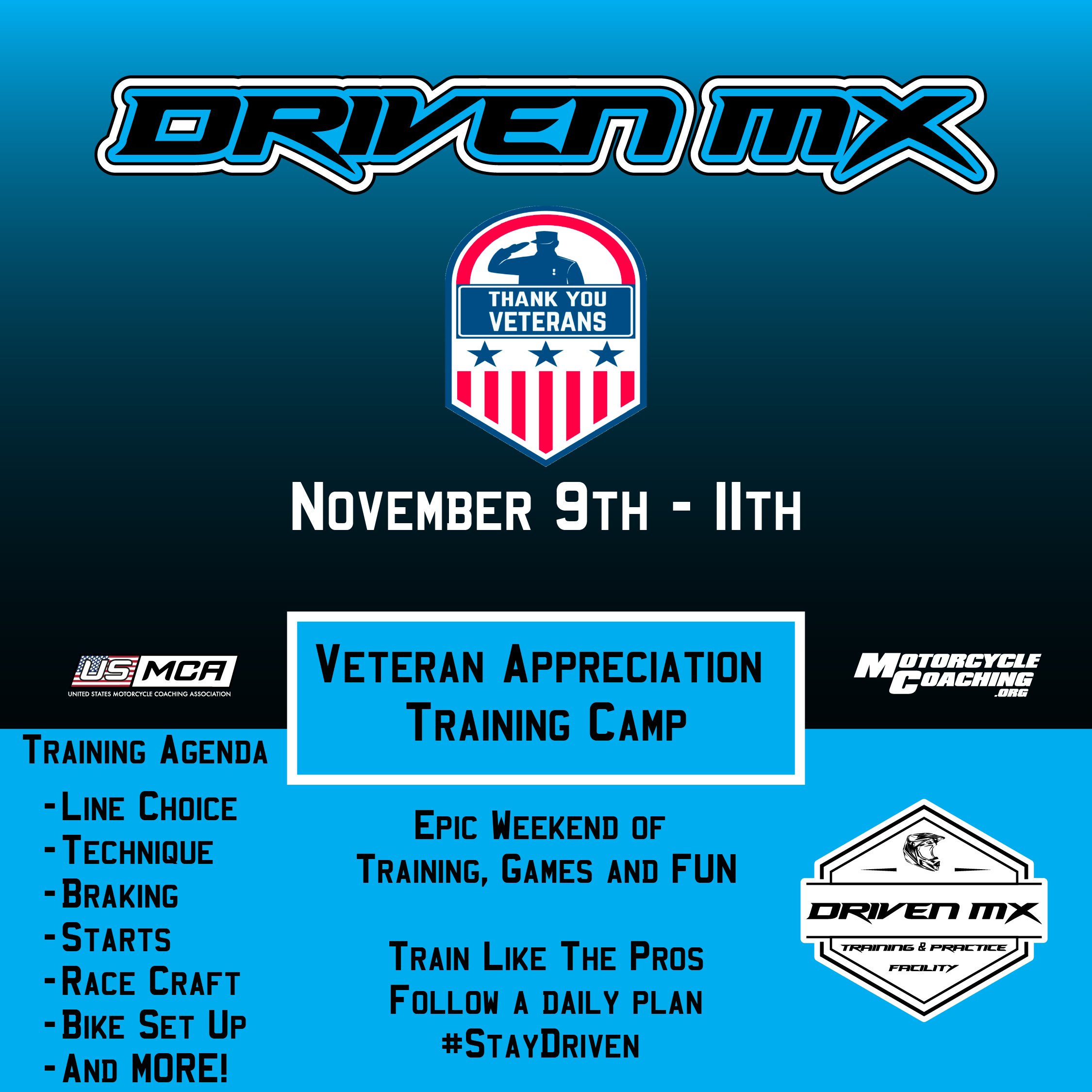 Weekend Training Camps – Driven Mx Training
